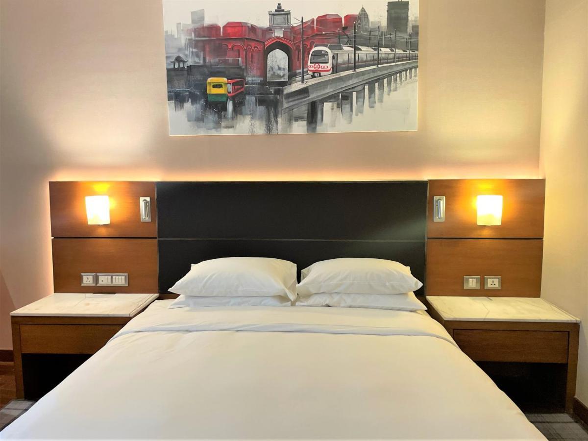 Hyatt Centric Janakpuri New Delhi Hotell Exteriör bild A room at the hotel