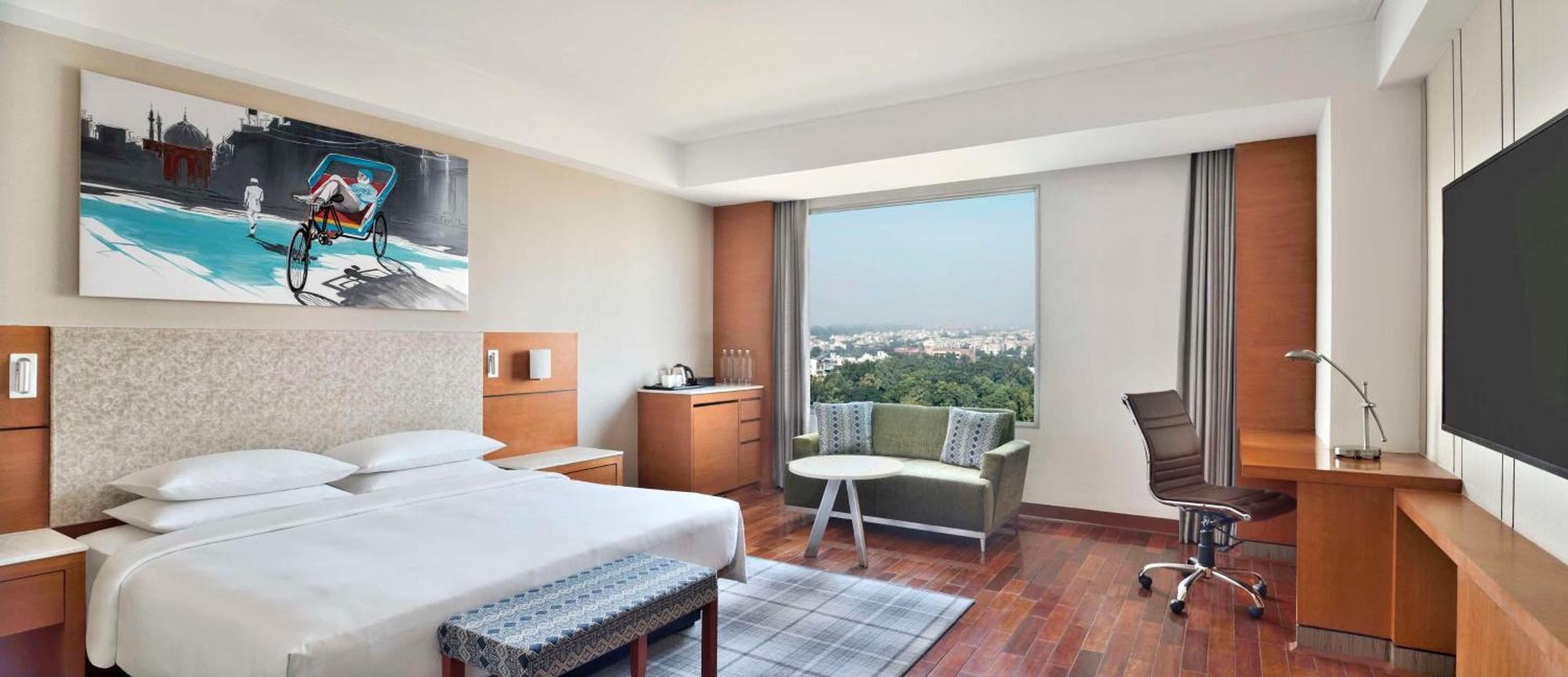 Hyatt Centric Janakpuri New Delhi Hotell Exteriör bild A room at the hotel
